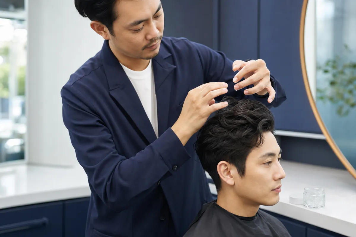Professional hair styling care application